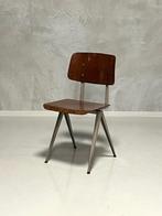 Galvanitas S16 eettafelstoel vintage eetkamerstoel design, Huis en Inrichting, Stoelen, Ophalen, Gebruikt, Bruin, Vintage