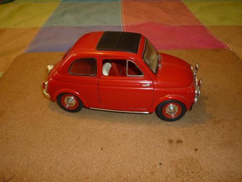 Mooie Fiat 500 Racing Solide 1:18 in goede staat, Hobby en Vrije tijd, Modelauto's | 1:18, Gebruikt, Auto, Overige merken, Ophalen of Verzenden