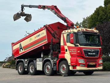 MAN TGS 43-460 WVT WIDESPREAD!Z-Kraan/Kipper EURO 6!263tkm!M beschikbaar voor biedingen