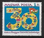 Hongarije 3123, Ophalen of Verzenden, Gestempeld