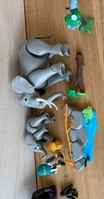 Playmobil Safari Set metQuad! Olifanten, neushoorn, apen etc, Ophalen of Verzenden, Gebruikt, Complete set