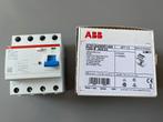 ABB aardlekschakelaar 4-Polig 40A 30mA F204B-40/0.03 TYPE B, Ophalen of Verzenden, Nieuw, Schakelaar
