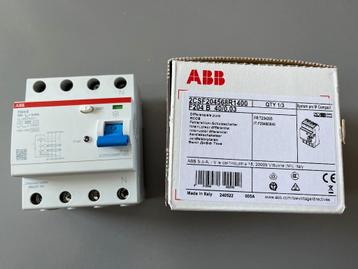 ABB aardlekschakelaar 4-Polig 40A 30mA F204B-40/0.03 TYPE B beschikbaar voor biedingen
