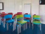 50 Ahrend Kantinestoelen - Rood, Groen, Blauw., Ophalen, Gebruikt, Overige kleuren, Modern