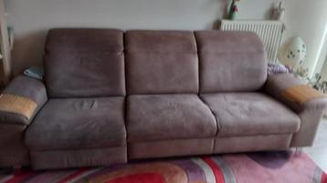 Driezitsbank met relaxsteun gratis