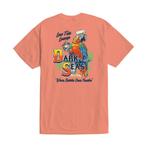 DARK SEAS KEY WEST T-SHIRT CORAL, Ophalen, Nieuw, Rood, Dark seas