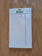 5 Grolsch notitie blokjes, Ophalen of Verzenden, Gebruikt