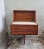 Vintage Nachtkastjes - Mid Century – Jaren 60, Huis en Inrichting, Minder dan 45 cm, Ophalen of Verzenden, Zo goed als nieuw, 70 cm of meer