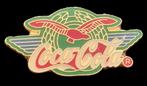 Coca- Cola pin- groen-rood epoxy, Verzamelen, Ophalen of Verzenden, Nieuw, Transport, Speldje of Pin