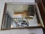 Spiegel met facet geslepen glas, Huis en Inrichting, Ophalen, Gebruikt, Rechthoekig, Minder dan 100 cm