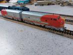Marklin Santa Fe Diesel treinstel, Hobby en Vrije tijd, Wisselstroom, Gebruikt, Locomotief, Ophalen of Verzenden