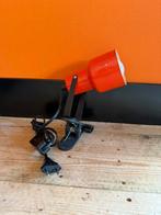 Klemspot oranje en zwart - jaren 70 -Vintage, Ophalen of Verzenden, Huis en Inrichting