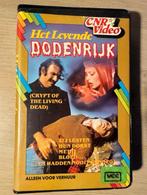 Het Levende Dodenrijk Video2000 - Horror ex rental, Cd's en Dvd's, VHS | Film, Vanaf 16 jaar, Ophalen of Verzenden, Gebruikt, Horror