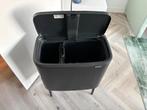 Brabantia Bo Touch Bin 23+11L inclusief afvalzakken, Ophalen, Kunststof, Gebruikt, 50 tot 75 cm