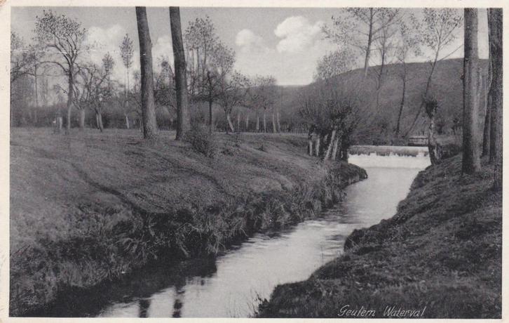 16966 Waterval geulem Limburg kaart zegel en stempel 1910, Verzamelen, Ansichtkaarten | Nederland, Gelopen, Limburg, Voor 1920