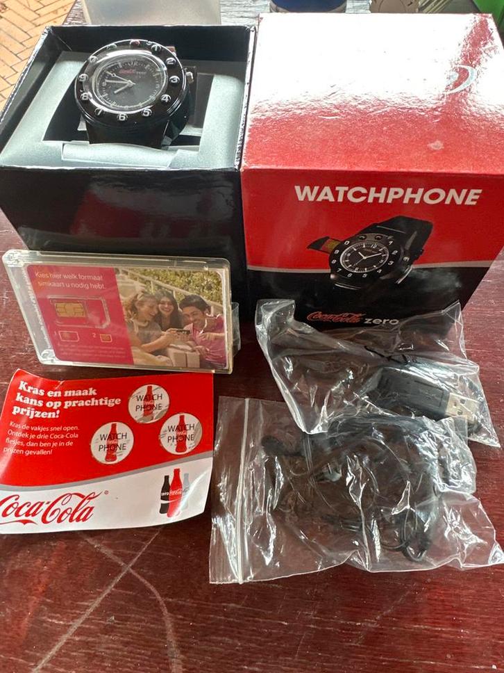 Coca-Cola Horloge - Zeldzaam Collectors Item, Sieraden, Tassen en Uiterlijk, Horloges | Heren, Zo goed als nieuw, Polshorloge