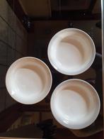 Driehoek Huizen schalen of bordjes, Antiek en Kunst, Antiek | Servies los, Ophalen of Verzenden