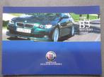 BMW Alpina B3 BiTurbo Brochure, Boeken, Auto's | Folders en Tijdschriften, Verzenden, Zo goed als nieuw, BMW