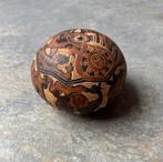 Prachtige kalebas! Vintage gegrafeerd, Antiek en Kunst, Ophalen of Verzenden