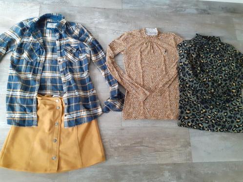 Pakket 164 170:Vingino Dzine shirt,gele rok Garcia,blouse, Kinderen en Baby's, Kinderkleding | Maat 164, Gebruikt, Meisje, Setje