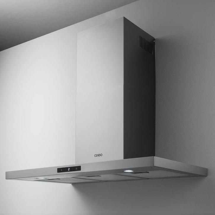 CENDO KR5490EPDR - Wand Afzuigkap - 90 cm - RVS - OD25825-1, Witgoed en Apparatuur, Afzuigkappen, Nieuw, Vrijstaand, Wandschouwkap