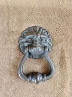 Antieke bronzen Deurklopper (Leeuwenkop), Ophalen of Verzenden, Brons