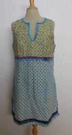 Ibiza/hippie/Oosters tuniek/jurkje met borduursels! L, Kleding | Dames, Blouses en Tunieken, Verzenden, Zo goed als nieuw, Maat 42/44 (L)