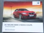 BMW Serie 2 Coupe 2013 Brochure, Verzenden, Zo goed als nieuw, BMW