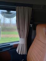 Truck gordijnen dubbele stof beige met embrasse 2 stk, Auto-onderdelen, Vrachtwagen-onderdelen, Ophalen of Verzenden, Nieuw, Overige merken