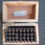 Letter ponds set metaal, Ophalen of Verzenden