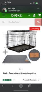 Honden benche, Dieren en Toebehoren, Ophalen, Zo goed als nieuw, Minder dan 65 cm