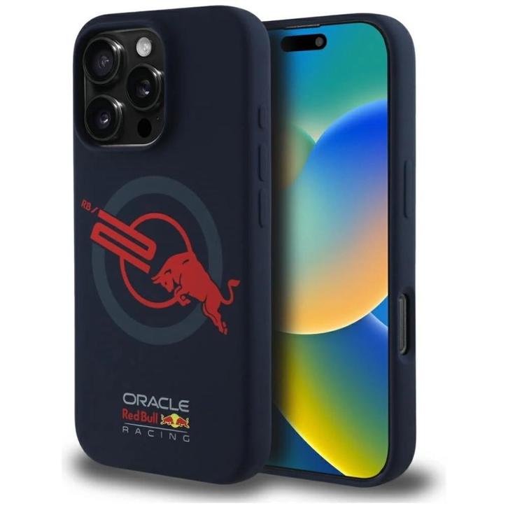 iPhone 16 Pro Red Bull MagSafe Case Lining hoesje Navy Blue, Telecommunicatie, Mobiele telefoons | Hoesjes en Frontjes | Apple iPhone