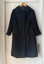 Mooie lange zwarte astrakan bontjas Maat M, Kleding | Dames, Jassen | Winter, Maat 38/40 (M), Zwart, Ophalen of Verzenden, Zo goed als nieuw