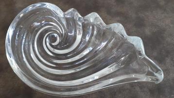 Glaskunst schelp beschikbaar voor biedingen