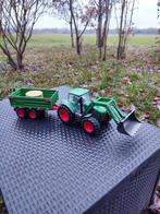 SLEICH TRACTOR MET AANHANGWAGEN EN STROBAAL, Kinderen en Baby's, Ophalen of Verzenden