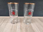 Te koop: 2 oude Heineken bierglazen, Verzamelen, Biermerken, Ophalen of Verzenden, Zo goed als nieuw, Glas of Glazen, Heineken