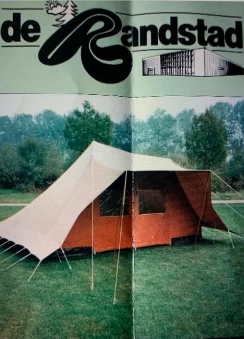 Randstad Bever( lijkt op model de Waard Albatros) 4/6 pers., Caravans en Kamperen, Tenten, tot en met 4, Gebruikt, Ophalen of Verzenden