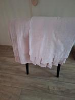 2 Ikea gordijnen met lussen zacht roze., Huis en Inrichting, Stoffering | Gordijnen en Lamellen, Ophalen of Verzenden, Zo goed als nieuw