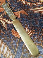 Mooie antieke Engelse briefopener van koper 18,8 cm. 1900., Antiek en Kunst, Antiek | Koper en Brons, Ophalen of Verzenden, Koper