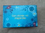 Een doosje vol inspiratie, Ophalen of Verzenden, Zo goed als nieuw, Tarot of Kaarten leggen, Overige typen