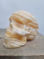 Skull van calciet, Verzamelen, Mineralen en Fossielen, Ophalen of Verzenden, Mineraal