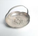 Vintage Tin fruitschaal van Pewter Arte Italica, Antiek en Kunst, Antiek | Tin, Ophalen of Verzenden