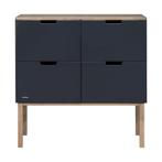Kidsmill Sepp Commode Antraciet / Beuken, Ophalen, 50 tot 70 cm, Nieuw, 100 cm of meer