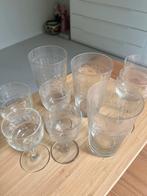 Oude glaasjes, Verzamelen, Glas en Borrelglaasjes, Ophalen, Gebruikt, Borrel- of Shotglas