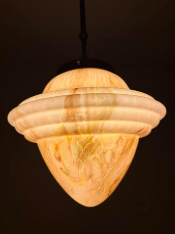 Hanglamp gemarmerd glas beschikbaar voor biedingen