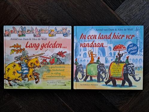 Lang geleden & In een land hier ver vandaan - A van Dam, Boeken, Kinderboeken | Jeugd | onder 10 jaar, Zo goed als nieuw, Non-fictie