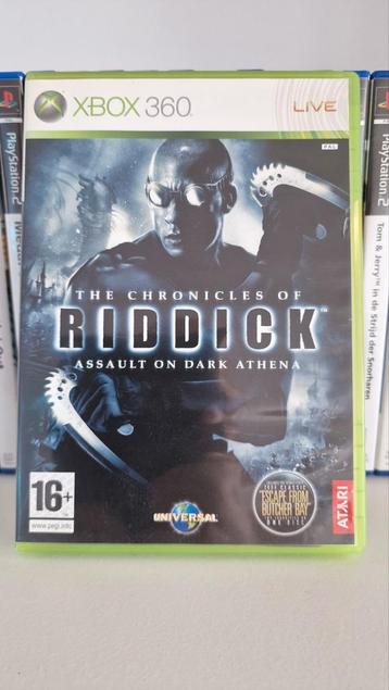 XBOX360  - THE CHRONICLES OF RIDDICK beschikbaar voor biedingen
