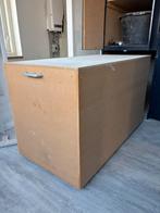 Houten Opbergkisten op wielen 3 stuks, Huis en Inrichting, Kasten | Kledingkasten, Ophalen, Gebruikt, 50 tot 100 cm, Minder dan 100 cm