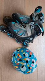 Ksport skeelers maat 34-37 + helm, Sport en Fitness, Skeelers, Overige merken, Gebruikt, Ophalen of Verzenden, Inline skates 4 wielen