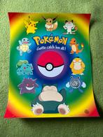 Vintage Pokemon Poster Verschillende Pokemon, Ophalen of Verzenden, Zo goed als nieuw